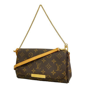 Louis Vuitton Monogram Favorite PM Handbag M40717 Brown 2-way bag for women